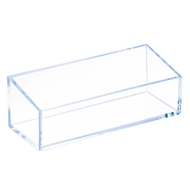 Tray iDesign Clarity Transparant (15,2 x 6 x 5,2 cm)