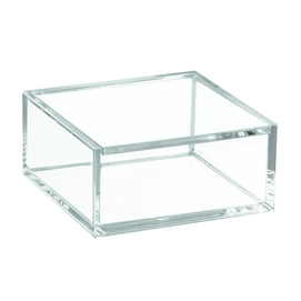 Opbergbox iDesign Clarity Transparant (10,4 x 10,2 x 5,1 cm)