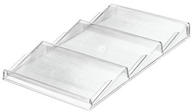 Kruidenrek iDesign Linus Transparant (42,4 x 22,1 x 3,8 cm)