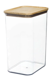 Voorraadbus iDesign Ro Pansino Transparant 3,1 L