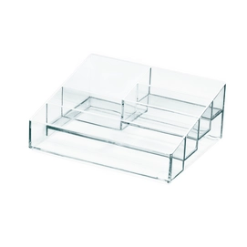 Organiser iDesign Sarah Tanno voor Nagels Transparant (20,3 x 16,5 x 8,3 cm)
