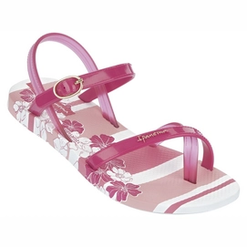 Slipper Kids Ipanema Fashion Sandal 2 White and Pink