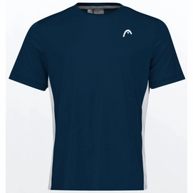 Tennisshirt HEAD Slice Deep Blue White Jungen-Größe 176