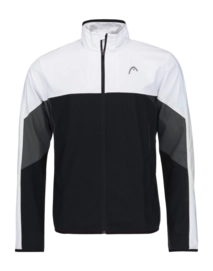 Tennis Jacket HEAD Men Club 22 Black White