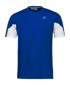 Tennisshirt HEAD Club 22 Tech Royal Blue Jungen