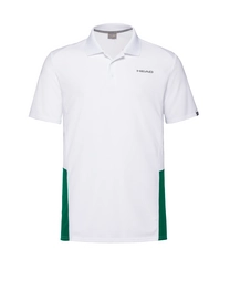 Polo HEAD Boys Club Tech White Green
