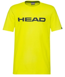 Tennisshirt HEAD Junior Club Ivan Yellow Dark Blue