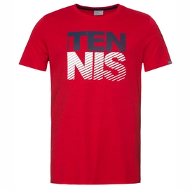 T-shirt de Tennis HEAD Junior Club Chris Red