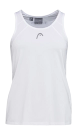 Tennisshirt HEAD Club 22 Tanktop White Mädchen