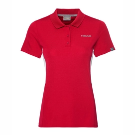 Polo HEAD Fille Club Tech Red-Taille 152