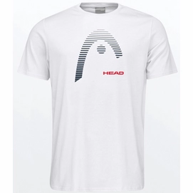 Tennisshirt HEAD Club Carl White Kinder-Größe 128