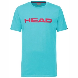 Tennisshirt HEAD Club Ivan Aqua Magenta Kinder