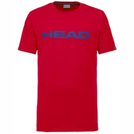 Tennisshirt HEAD Club Ivan Red Royal Blue Kinder-Größe 140