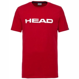 Tennis-Shirt HEAD Club Ivan Red White Kinder-Größe 152