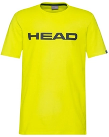Tennisshirt HEAD Club Ivan Yellow Deep Blue Herren