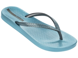 Slipper Dames Ipanema Anatomic Mesh Blue Silver