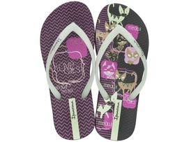 Slipper Ipanema Unique Kids Black Pink