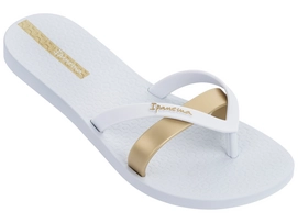 Flip Flop Ipanema Kirey White Gold Damen