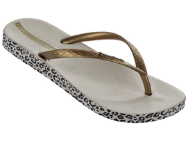 Slipper Dames Ipanema Anatomic Soft Beige Gold