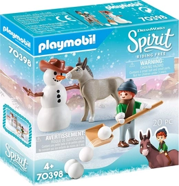 Playmobil Spirit Schneespaß mit Snips und Herr Karotte 398