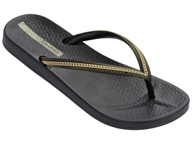 Slipper Ipanema Women Anatomic Metallic Black Gold