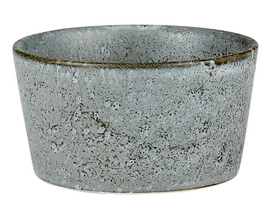 Bol Bitz Stoneware Grey 11 cm (6 Pièces)
