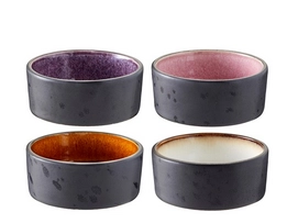 Bowl Set Bitz Mini Black (4 pcs)