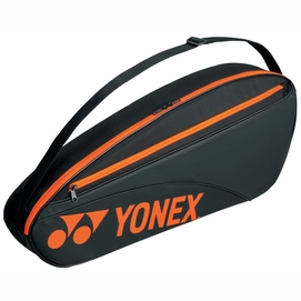 Tennistasche Yonex Team Racket Bag 3 Black Orange