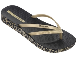 Slipper Ipanema Women Bossa Soft Black Gold