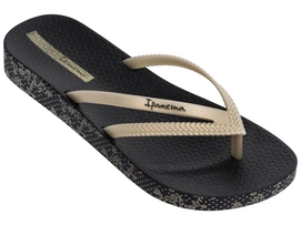 Slipper Ipanema Women Bossa Soft Gold Black