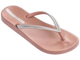 Slipper Ipanema Women Anatomic Mesh Pink Silver