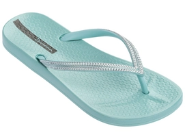 Slipper Ipanema Women Anatomic Mesh Green Silver