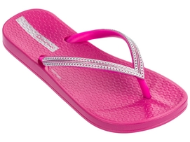 Slipper Ipanema Kids Mesh Pink Silver