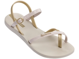 Slipper Ipanema Women Fashion Sandal VII Beige Gold