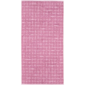 Douchelaken Cawö Aqua Karo Malve (70 x 140 cm)