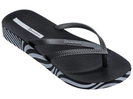 Slipper Ipanema Women Bossa Soft Black Silver