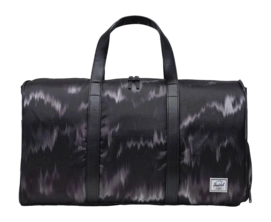 Reistas Herschel Novel Duffle Blurred Ikat Black
