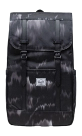 Rugzak Herschel Retreat Blurred Ikat Black