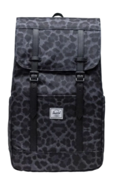 Rugzak Herschel Retreat Digi Leopard Black