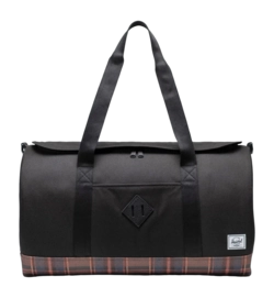 Reistas Herschel Heritage Duffle Black Winter Plaid