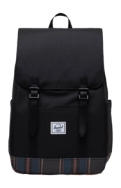 Sac à Dos Herschel Retreat Small Black Winter Plaid