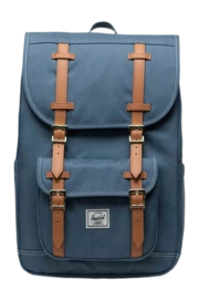 Sac à Dos Herschel Little America Mid Blue Mirage White Stitch