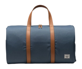 Reistas Herschel Novel Duffle Blue Mirage White Stitch