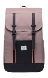 Rugzak Herschel Retreat Taupe Gray Black Shell Pink