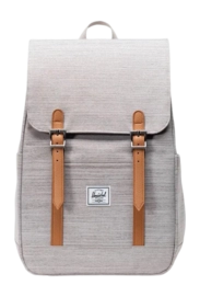Rugzak Herschel Retreat Small Light Grey Crosshatch