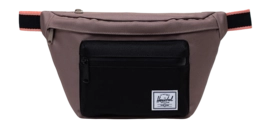 Heuptas Herschel Pop Quiz Hip Pack Taupe Gray Black Shell Pink