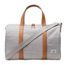 Reistas Herschel Novel Carry On Duffle Light Grey Crosshatch