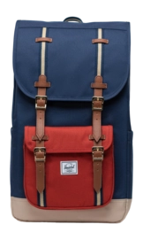 Sac à Dos Herschel Little America Black Iris Red Ochre Twill 30L