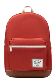Rugzak Herschel Pop Quiz Red Ochre Tan White Stitch 25L