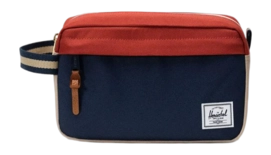 Travel Kit Herschel Chapter Black Iris Red Ochre Twill 5L